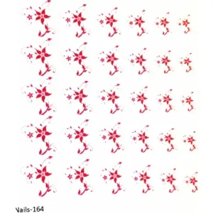 Biztonságos fizetés Körömmatrica Nails 164